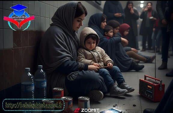 ❖نکات و نحوه‌ی پناه گرفتن در هر مکان به تفکیک منزل ؛ محل کار و فضای باز